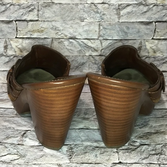 🌵Cole Hann Brown Suede Clogs - Picture 5 of 7